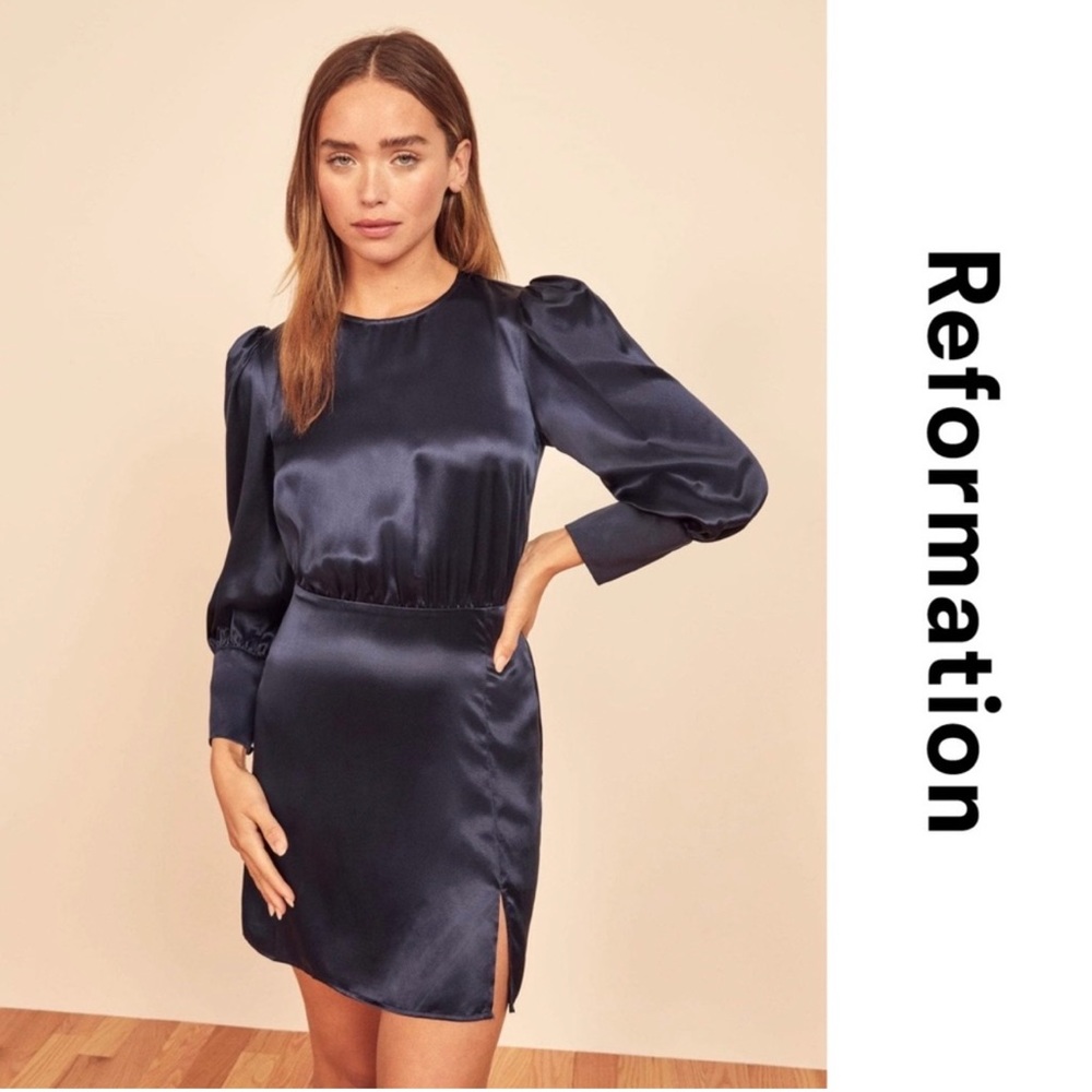 NWOT REFORMATION SILK DRESS